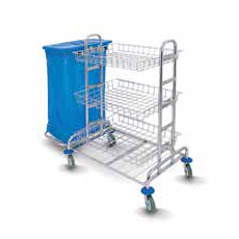 Carro Metalico con Bolsa Plastica