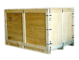 Contenedor Madera para Ferias