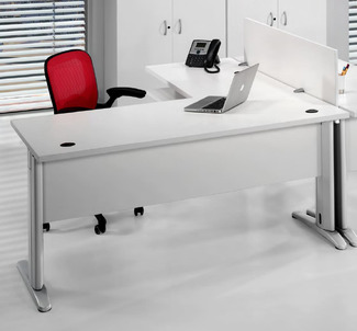 Mesa Oficina Melamina Serie Euro 3000