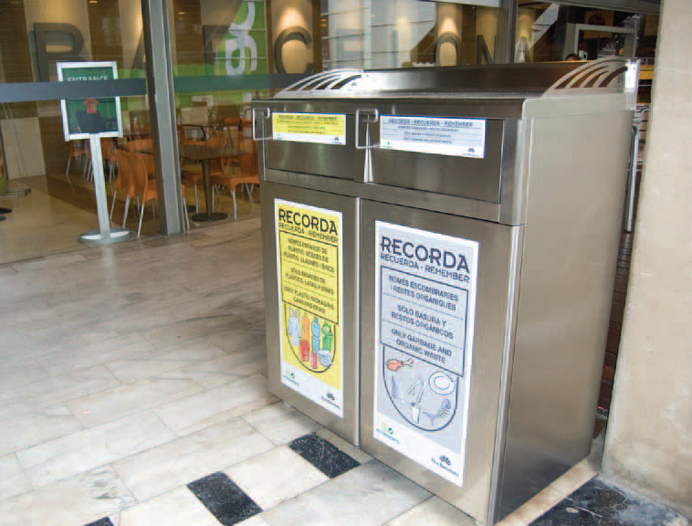 Contenedor Recogida Selectiva Hosteleria