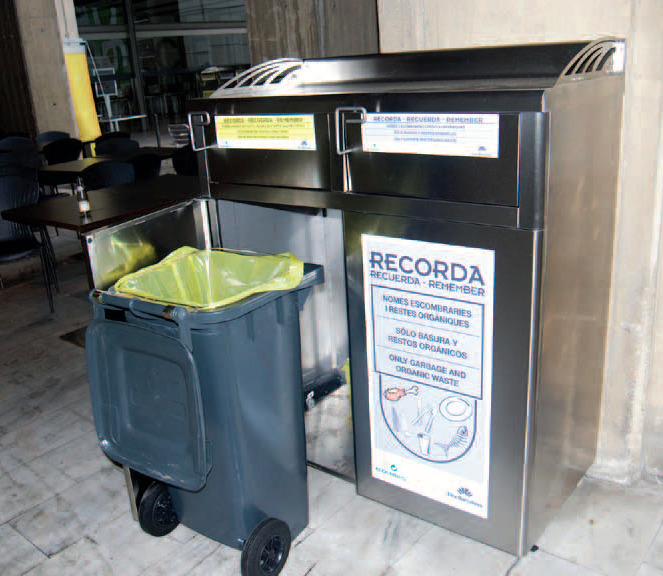 Contenedor Recogida Selectiva Hosteleria