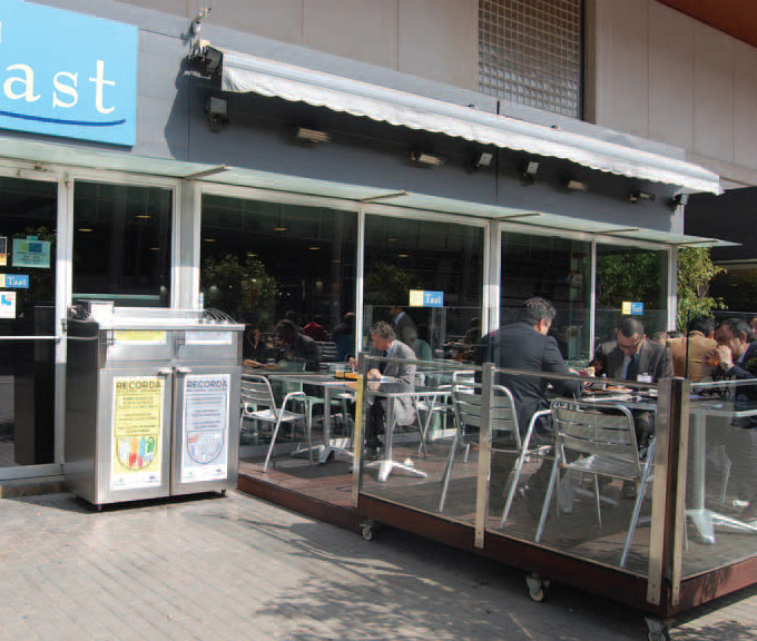 Contenedor Recogida Selectiva Hosteleria