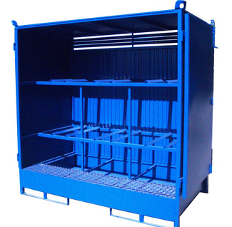 Armario Metalico 6 Bidones Horizontal 