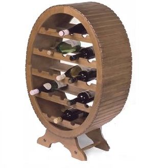 Botellero forma oval grande