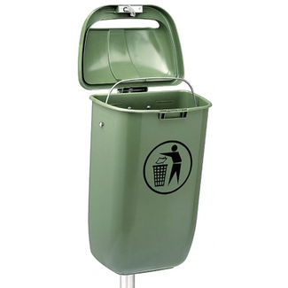 Papelera Urbana  Acoplar  a Poste 50 L