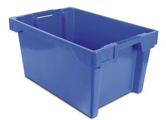 Caja Plastica Color Azul 40x60x30 Modelo 6430