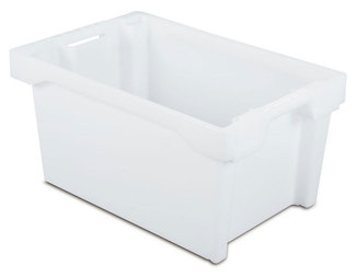 Caja Plastica Color Natural 40x60x30 Modelo 6430