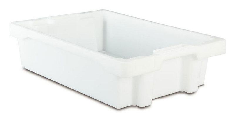 Caja Plastica Color Natural 40x60x15 Modelo 6415