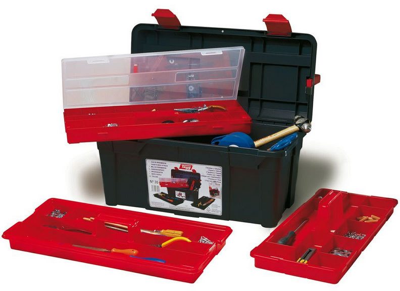 Caja Plastica de Herramietas Modelo 35 Ref.135002