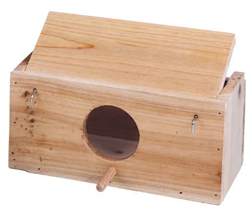 Nido de Madera con Puerta Superior