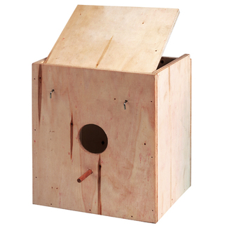 Nido de Madera con Puerta Superior