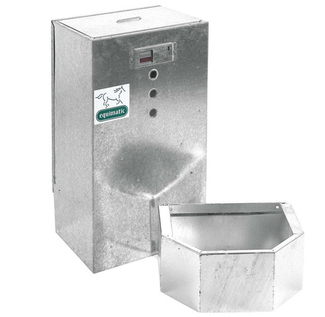 Tolva Comedero Duplo Equimatic Galvanizado