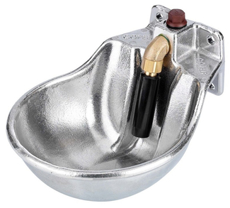 Bebedero Empujador de Aluminio para Caballos