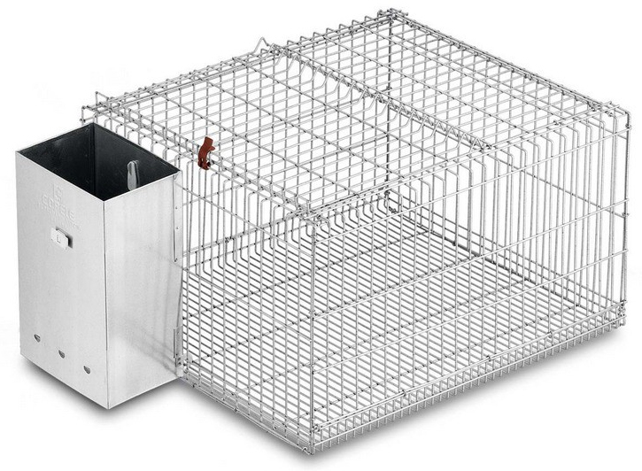 Cesta Conejos C/Tolva Comedero - Milan