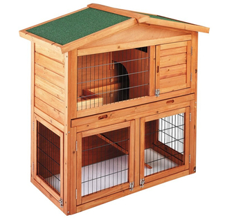 Divertido Mascotas - Caseta Madera Gallinas Modelo Praga