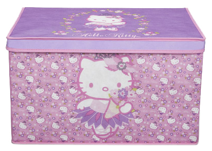 Caja de Juguetes Plegable Tela Hello Kitty  