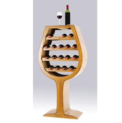 Botelleros forma copa grande