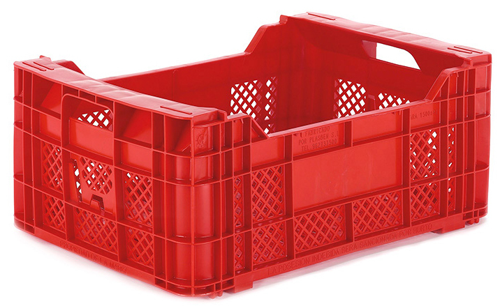Caja 50x35 Rejillada Retornable Modelo A2