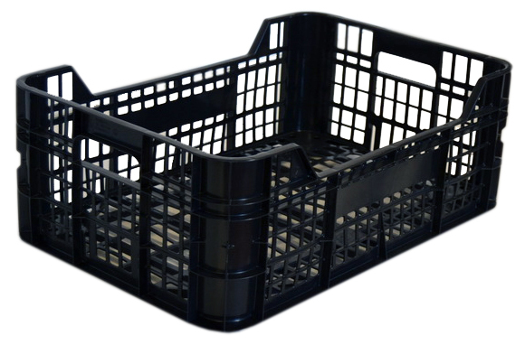 Caja de Plastico 60x40 Rejillada Ligera Modelo CV21