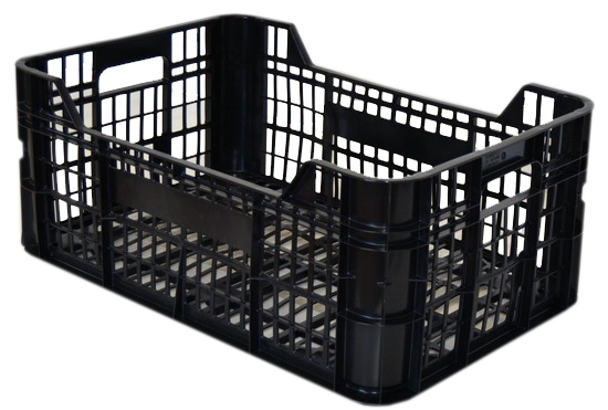 Caja de Plastico 60x40 Rejillada Ligera Modelo CV21