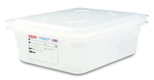 Cubeta C/Tapa GastroNorm 1/2 6 Litros Ref.09297