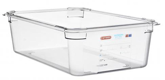 Cubeta S/Tapa Policarbonato GN 1/1 20 litros Ref.09828