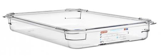 Cubeta S/Tapa Policarbonato GN 1/1 9 litros Ref.09826