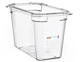 Cubeta S/Tapa Policarbonato GN 1/3 6.7 litros Ref.09831