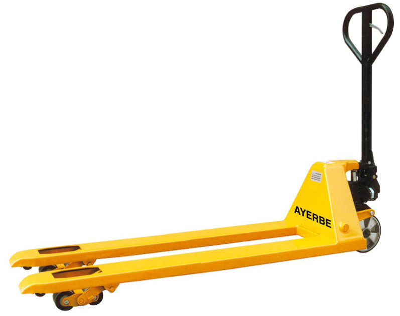 Traspaleta de Mano Industrial Pala Larga Ref.580745
