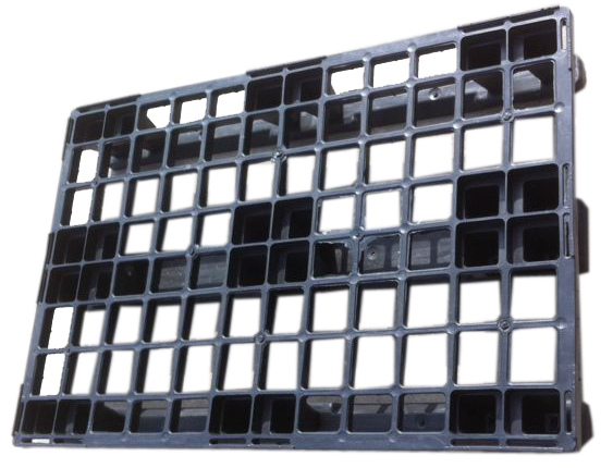 Palet Plastico Un Solo Uso 800x1200 C/Patines 2º Categoria