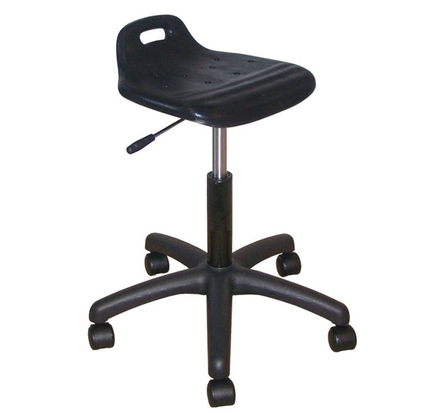 Silla de Pie 5 Patas C/Ruedas Negra 7NA 20NBNR 00 905