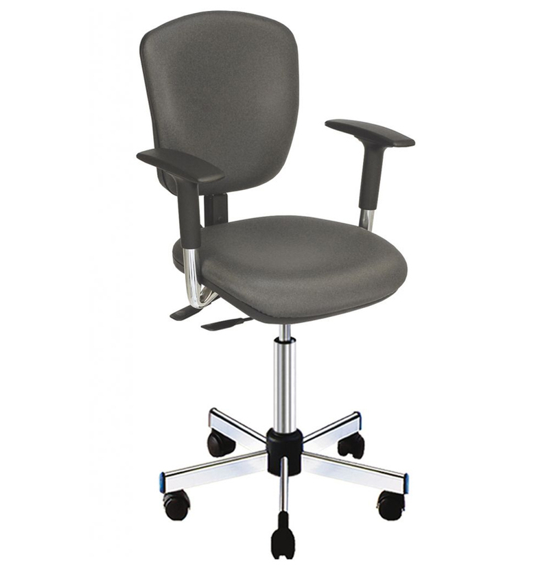 Silla Asincrona Patas C/Ruedas Frenadas Mod.4DL 40GBLV 30 505