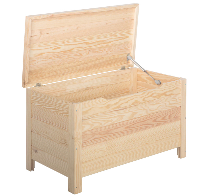 Baul Madera Pino Macizo Color Natural Ref.BAUL70.99