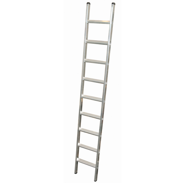 Escalera Fija Peldaños Anchos de Aluminio