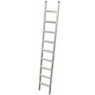 Escalera Fija Peldaños Anchos de Aluminio