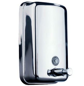 Dispensador de Jabon Vertical Acero Inoxidable Ref.33-VB