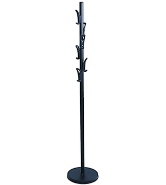 Perchero de Pie Metalico Pintado 6 Colgadores Ref.631