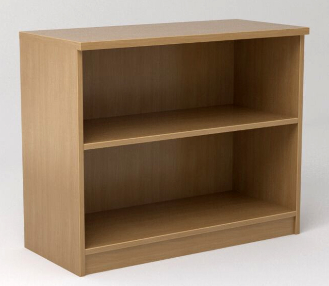 Estantería Baja Melaminizada 3 Baldas Serie Dado Ref.AD4010