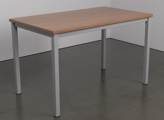 Mesa Operativa Recta Tubo Cuadrado 40 x 40 