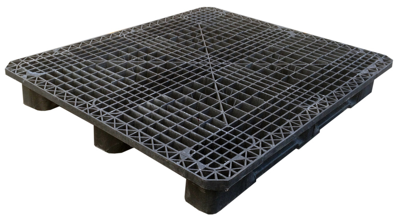 Palet Plastico 3 Patines Usado 1100 x 1300 Ref.QP1311HB3RL 