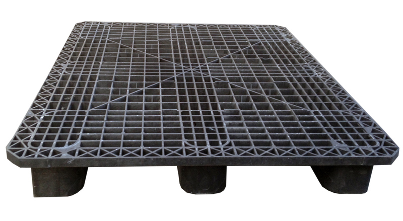Palet Plastico 3 Patines Usado 1100 x 1300 Ref.QP1311HB3RL 