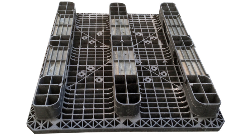 Palet Plastico 3 Patines Usado 1100 x 1300 Ref.QP1311HB3RL 
