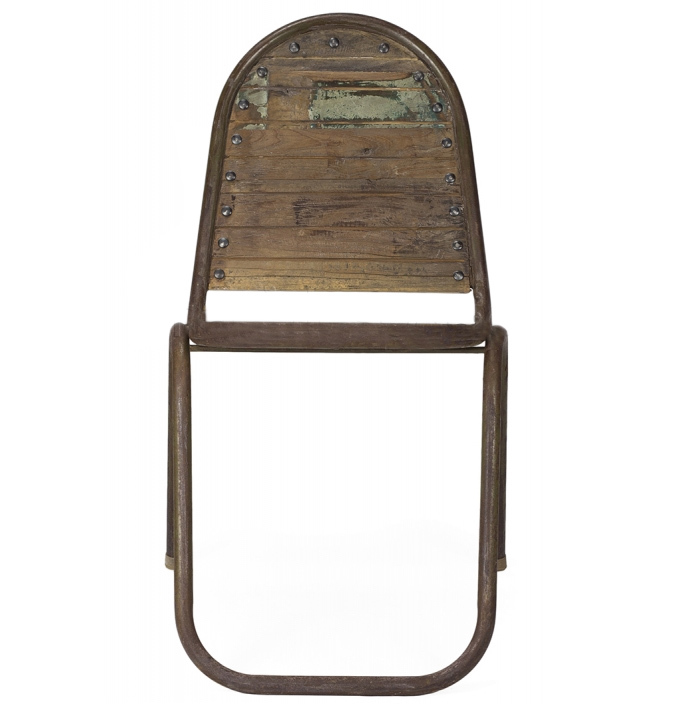 Silla de Diseño Saona en Tubo de Acero 38 x 46 x 84cm