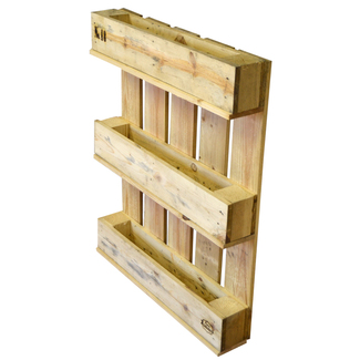 Palet Jardinera en Madera Natural 80x100cm