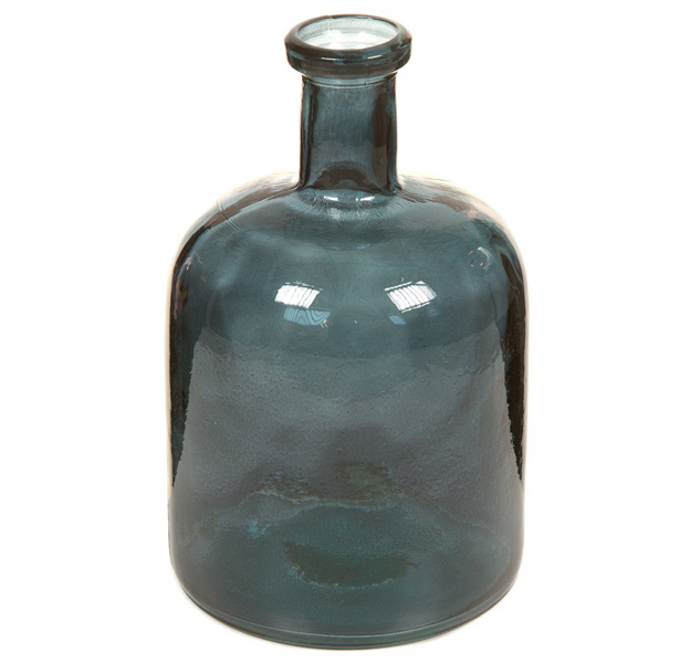 Botella Marta de Vidrio Color Gris