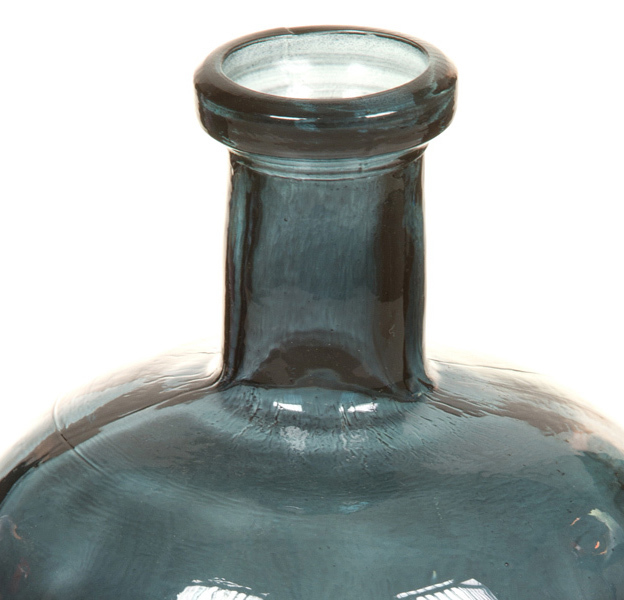 Botella Marta de Vidrio Color Gris
