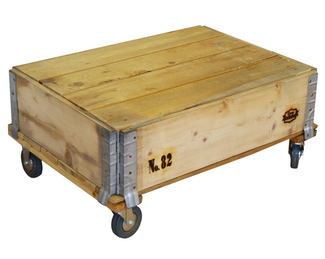Mesa 80x60 C/Ruedas Cerco con Ruedas