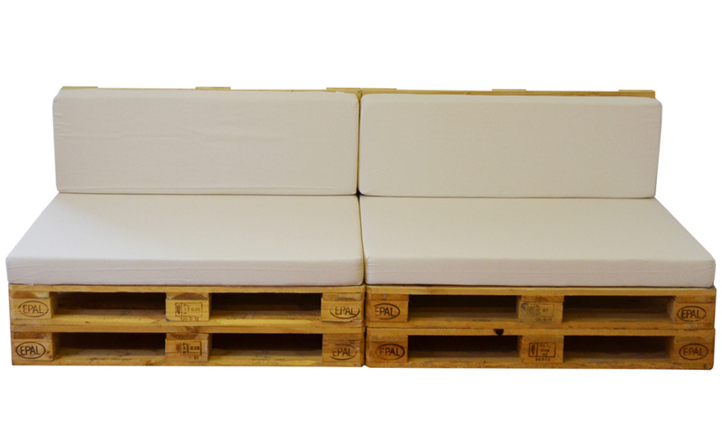 Sofa con Palet para Terraza 80x240 cm Ref.SP24080