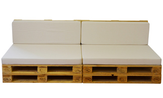Sofa con Palet para Terraza 80x240 cm Ref.SP24080
