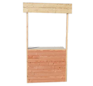 Stand Mostrador 120 x 50 x 120 Nature Ref.MS12050220